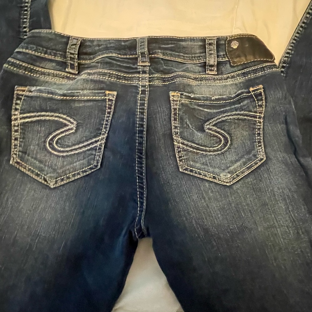 Dark blue size 31 silver jean co women’s jeans - Picture 4 of 4